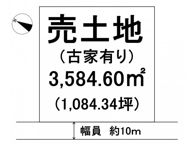 東林木町　売土地の土地図|とっても広いです