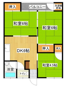 【間取り】 | 第二糸瀬アパート