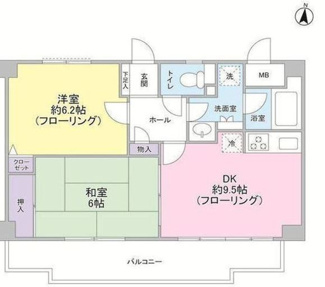 【間取り】 | クリフサイド中川 | 間取り