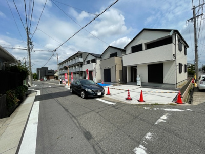 【外観】 | 守山区高島町21-1期　全5棟　2号棟＜仲介手数料無料＞白沢小・守山北中　新築一戸建て | 〈内覧予約キャンペーン実施中！〉マックスバリュde住まい相談までご連絡下さい。