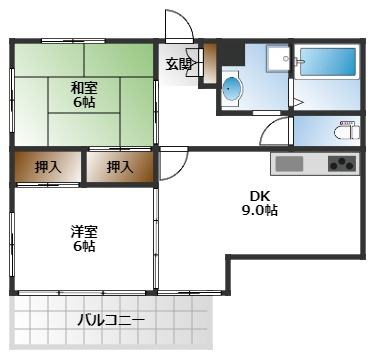 【間取り】 | デイグラン桃山台