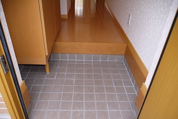 ティファニーの玄関|ゆったりとした玄関です