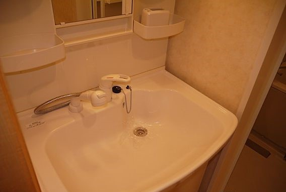 ティファニーの洗面所|洗面所です