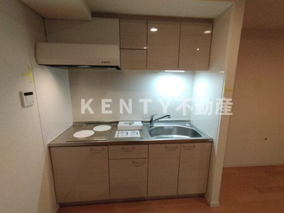 【キッチン】 | エスポワール多摩川 | コンパクトなキッチンで掃除もラクラク