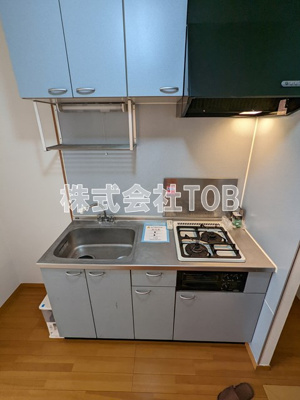 【キッチン】 | ヴァンベールタナカ2 | 2口ガスコンログリル付き