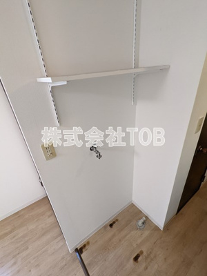 【設備】 | アメニティーズ | 洗濯機置き場※クリーニング中の写真