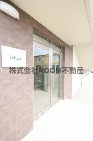 Feliciaのエントランス|毎日通るエントランスはこのようになっています