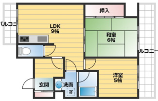 【間取り】 | シンホニーアネックス