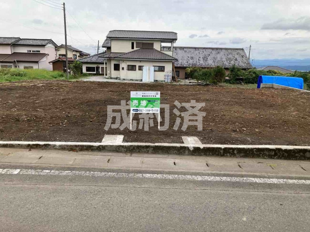 高崎市箕郷町矢原売地の外観|現況更地です。