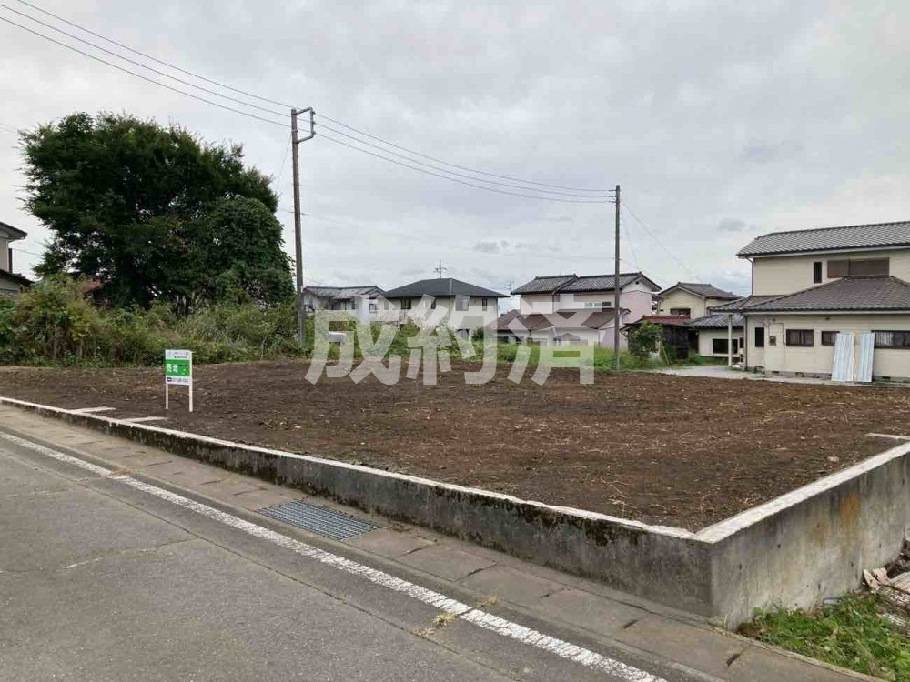 高崎市箕郷町矢原売地の前面道路含む現地写真