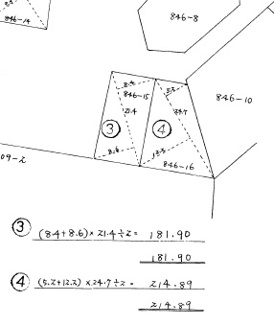 【土地図】 | 土地　東須恵846-15,16　約119坪
