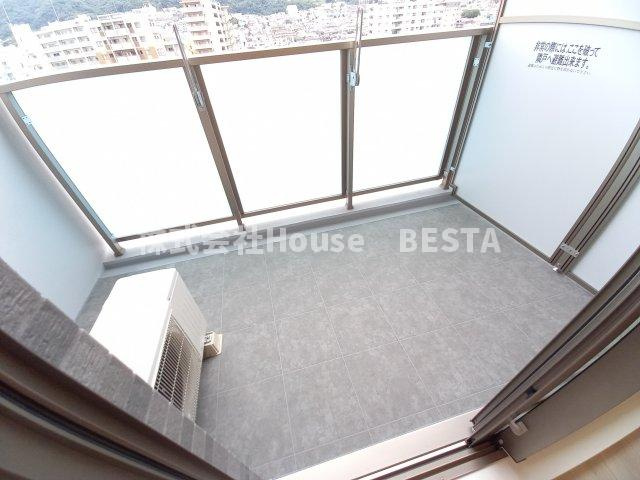 ArtizA王子公園D.C.のバルコニー