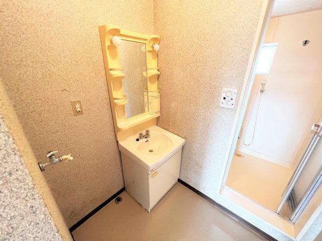 岩田ハイツB棟の独立洗面台