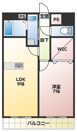 チェリーブロッサムⅠの間取り