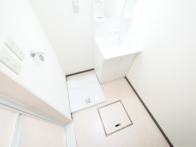 レイクビレッジ好村Bの洗面所