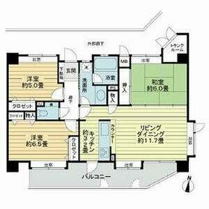 【間取り】 | アルフィーネ筑紫通り