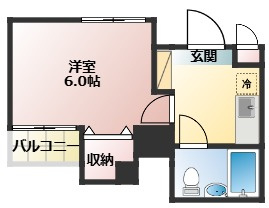 【間取り】 | ジュネパレス船橋第3