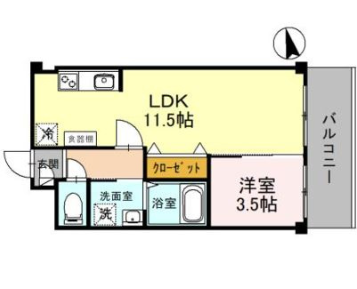 【間取り】 | Villa Izumi Chuo