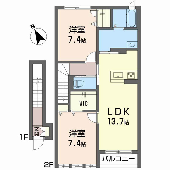 【間取り】 | ラルゴヴェローチェ元町