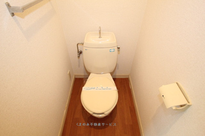 【トイレ】 | フレグランス石井A棟 | 落ち着いたトイレです