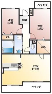 【間取り】 | フロレセール桜の町