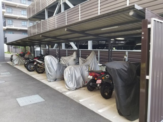 【その他共用部分】 | バイク置き場
区間数18台