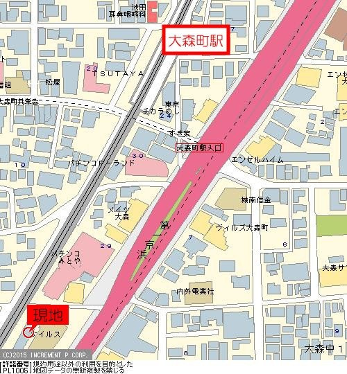 【地図】 | ヴェルステージ大森西