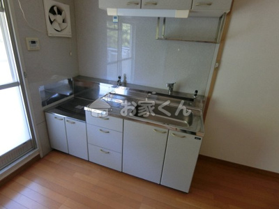【キッチン】 | グリーンハイツ白川 | キッチン(別のお部屋の写真です)