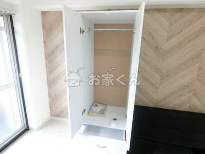 【収納】 | サニーパレス白川台 | クローゼット(モデルルームの写真となります)