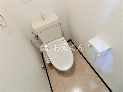 【トイレ】 | ルナ大塚 | ウォシュレット付き(写真は別のお部屋です)