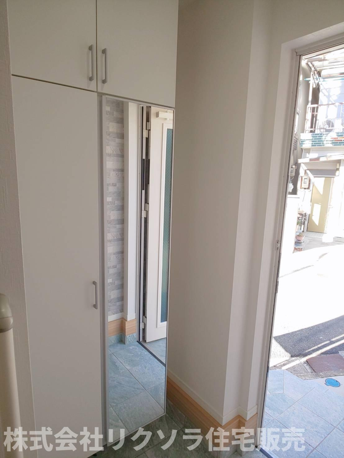 甲斐田新町　未入居一戸建ての収納|玄関収納