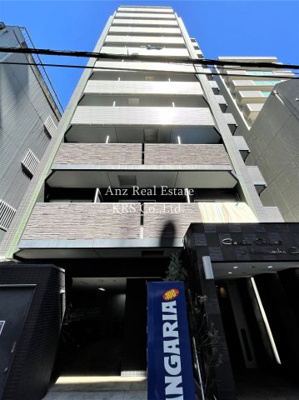 【外観】 | ジュネーゼグラン本町East | ダークカラーでスタイリッシュな外観のマンションです♪