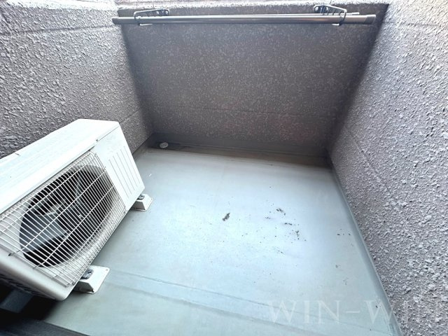 セザンヌ飯村 Aのバルコニー