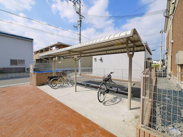 サンリット雅Ⅱのその他共用部分|自転車置き場