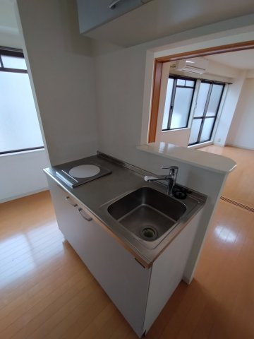 Wangビルのキッチン