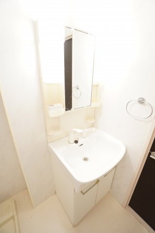 【独立洗面台】 | スプリングフォレストA | ※同物件・反転タイプの写真です。