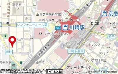【地図】 | グリフィン川崎・西口参番館