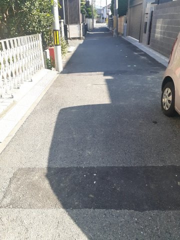 住道　三住町新築一戸建ての前面道路含む現地写真