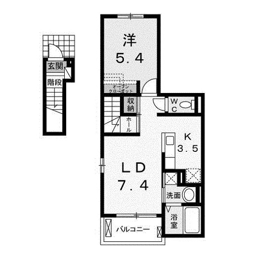 【間取り】 | メゾンイーストセブン