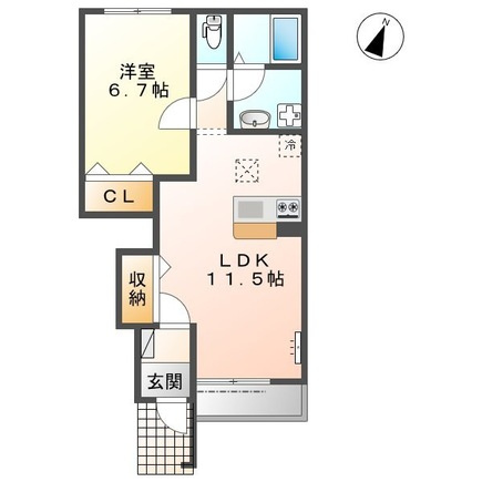【間取り】 | maison 圭 | 間取図