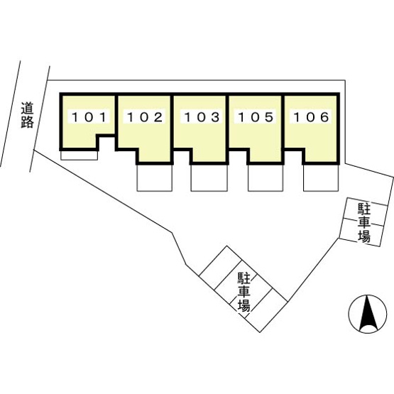 【区画図】 | サニーサイドⅢ
