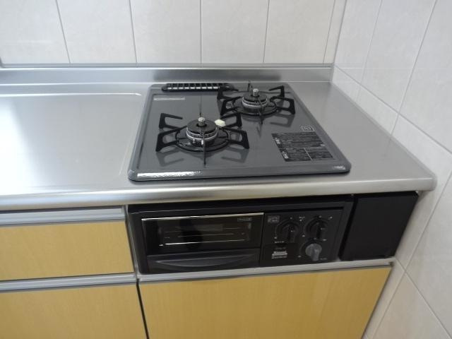 熊本市中央区国府本町のアパートのキッチン