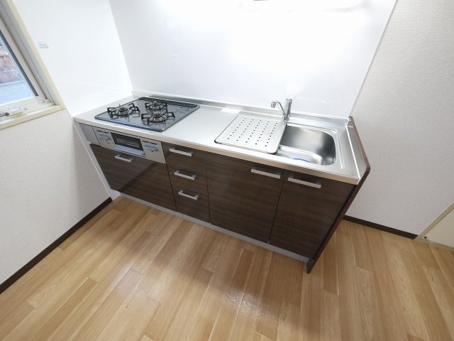 グリーンコーポ　Ａ・Ｂのキッチン|きれいなキッチンです
