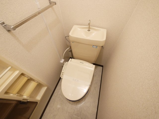 グリーンコーポ　Ａ・Ｂのトイレ|落ち着いたトイレです