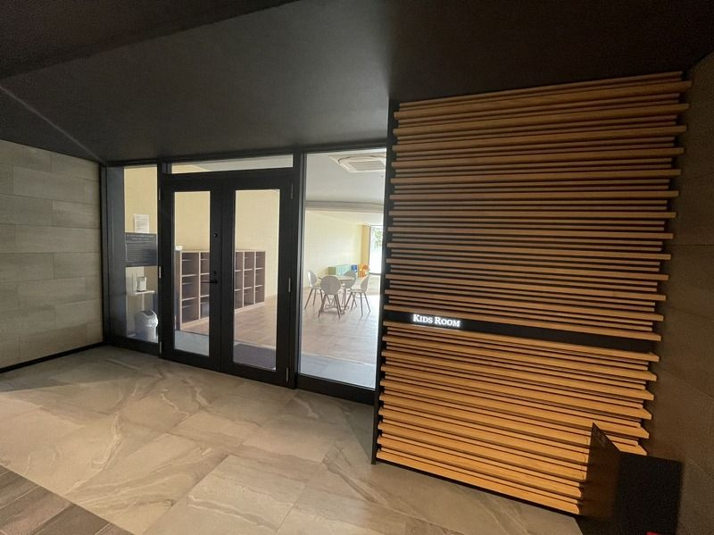 MJRザ・ガーデン下大利のエントランス