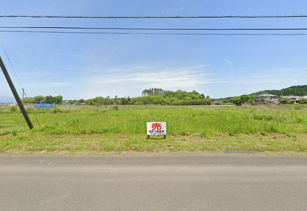 都城市山之口町花木の売地の外観