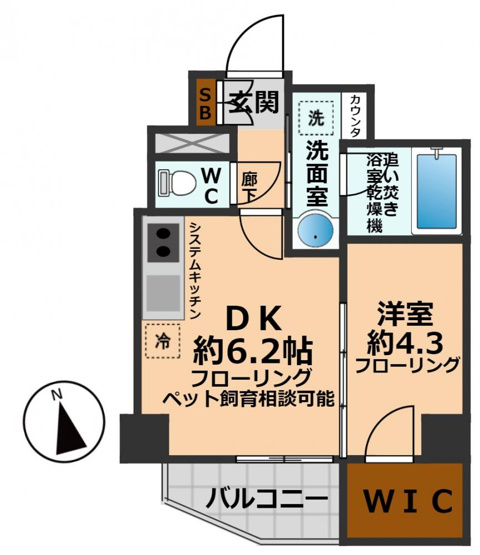 【間取り】 | クオリタス浜田山