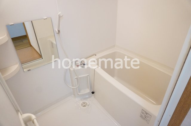 熊本市北区弓削６丁目のアパートの浴室