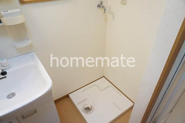 熊本市北区弓削６丁目のアパートの洗面所