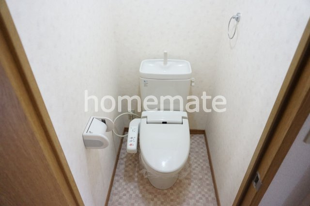 熊本市北区弓削６丁目のアパートのトイレ